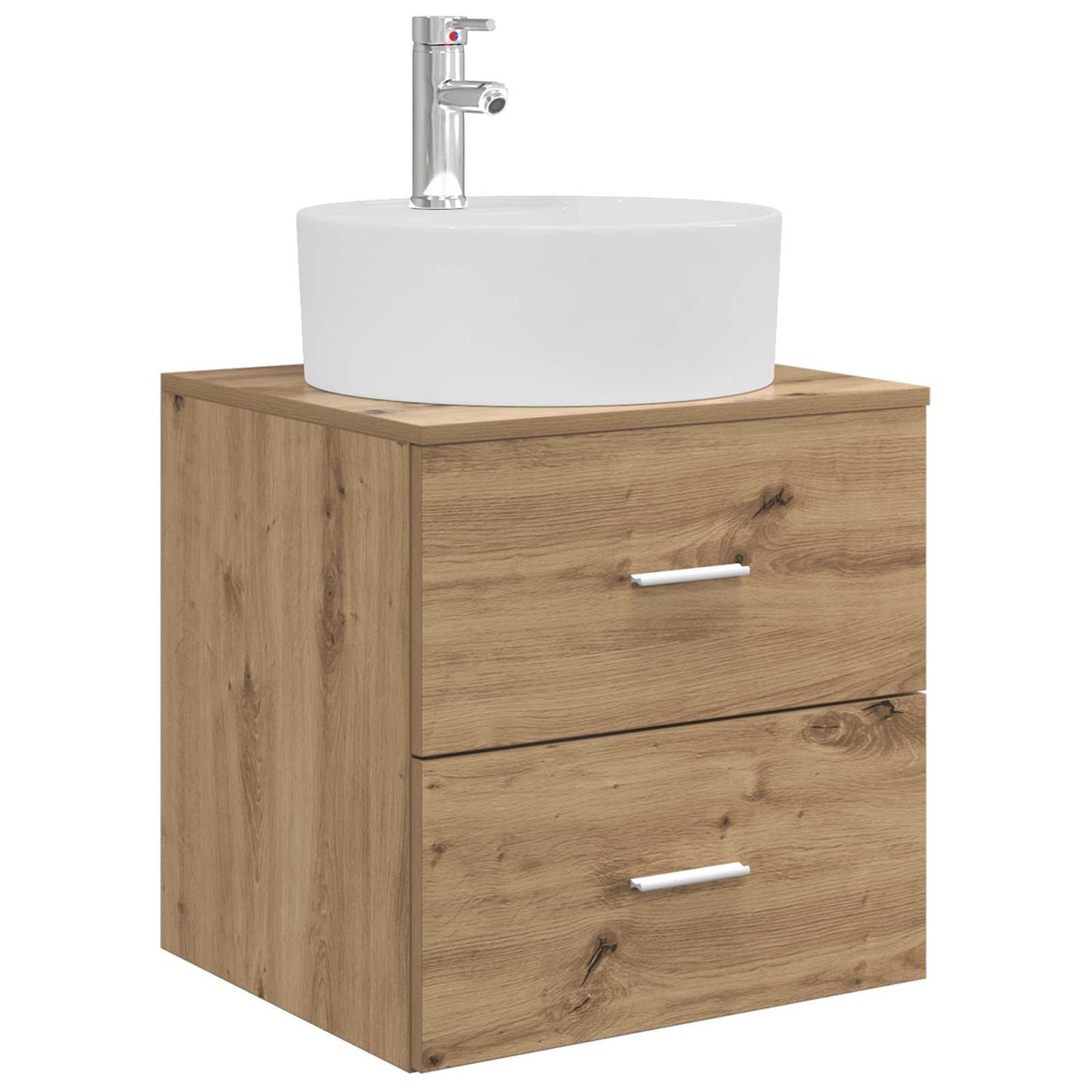 Bathroom Furniture Set 3 pcs Artisan Oak 49.5 x 44.5 x 65 cm