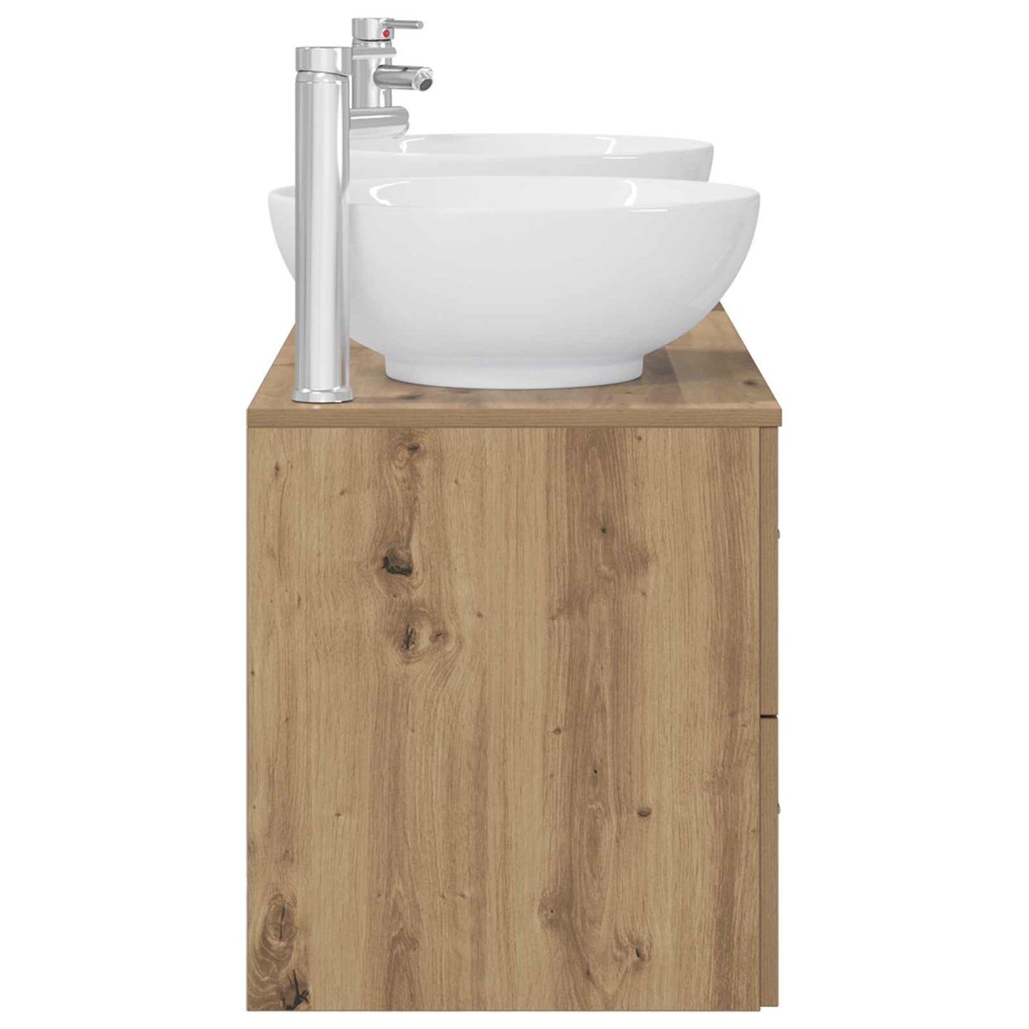 Bathroom Furniture Set 3 pcs Artisan Oak 49.5 x 44.5 x 65 cm