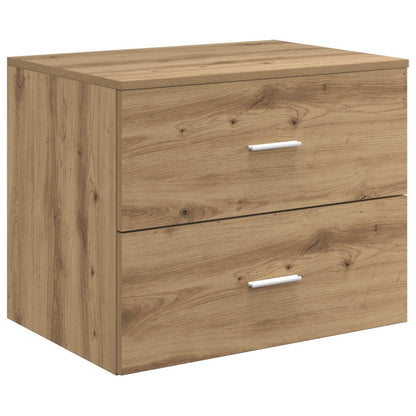 Bathroom Furniture Set 3 pcs Artisan Oak 49.5 x 44.5 x 66 cm