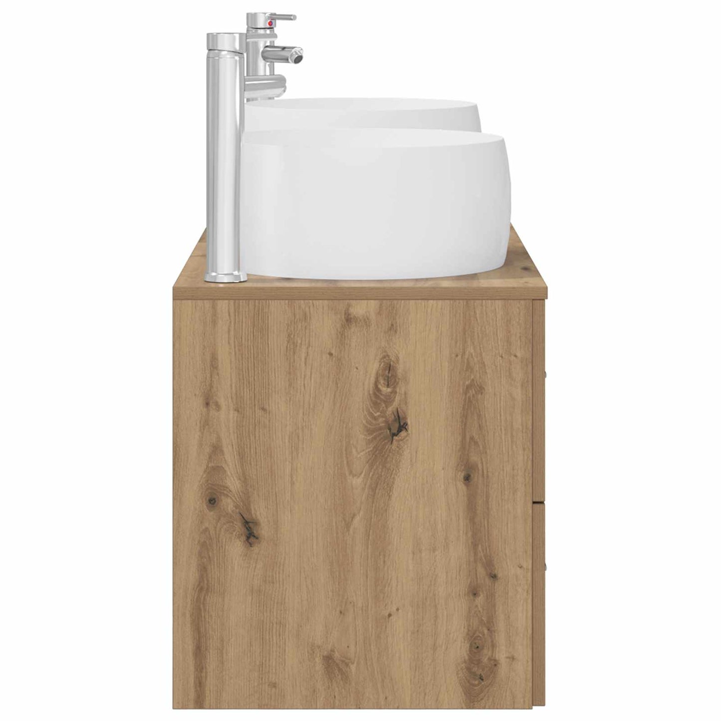 Bathroom Furniture Set 3 pcs Artisan Oak 49.5 x 44.5 x 66 cm