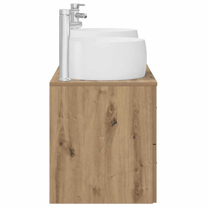 Bathroom Furniture Set 3 pcs Artisan Oak 49.5 x 44.5 x 66 cm