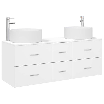 Bathroom Furniture Set 3 pcs White 49.5 x 44.5 x 65.5 cm