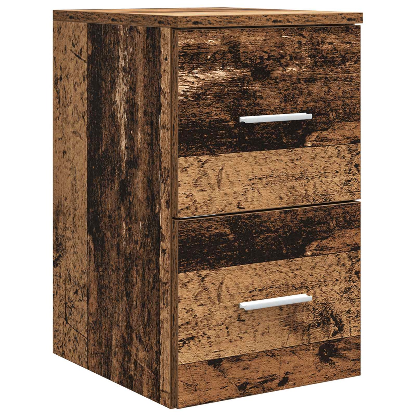 Bathroom Furniture Set 3 pcs Old Wood 49.5 x 44.5 x 65.5 cm