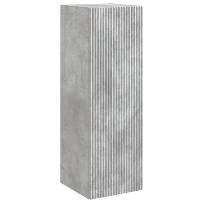 Bathroom Furniture Set 5 pcs Concrete Grey 33 x 34.5 x 100 cm