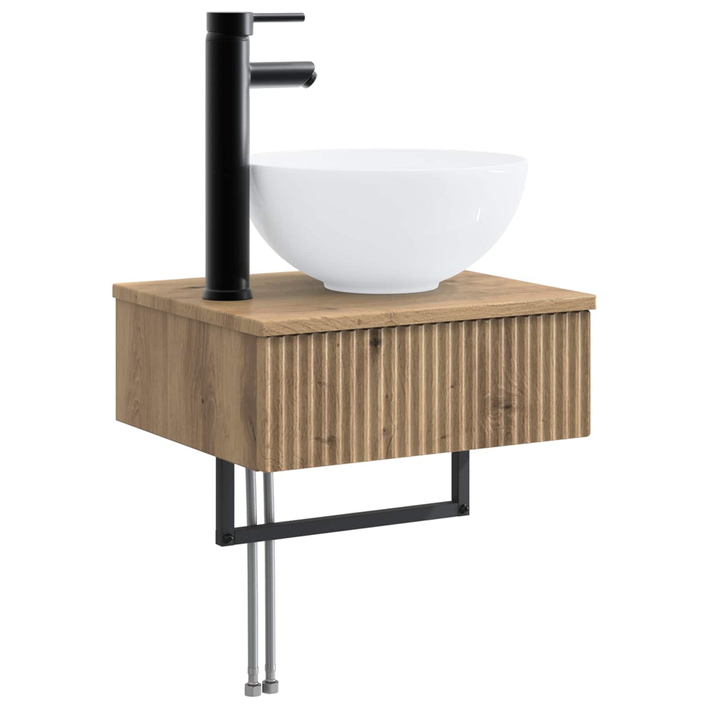 Bathroom Furniture Set 5 pcs Artisan Oak 33 x 34.5 x 100 cm