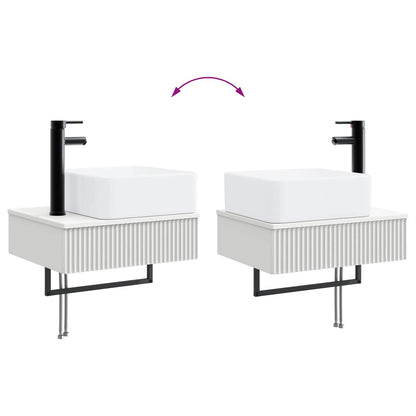 Bathroom Furniture Set 5 pcs White 33 x 34.5 x 100 cm