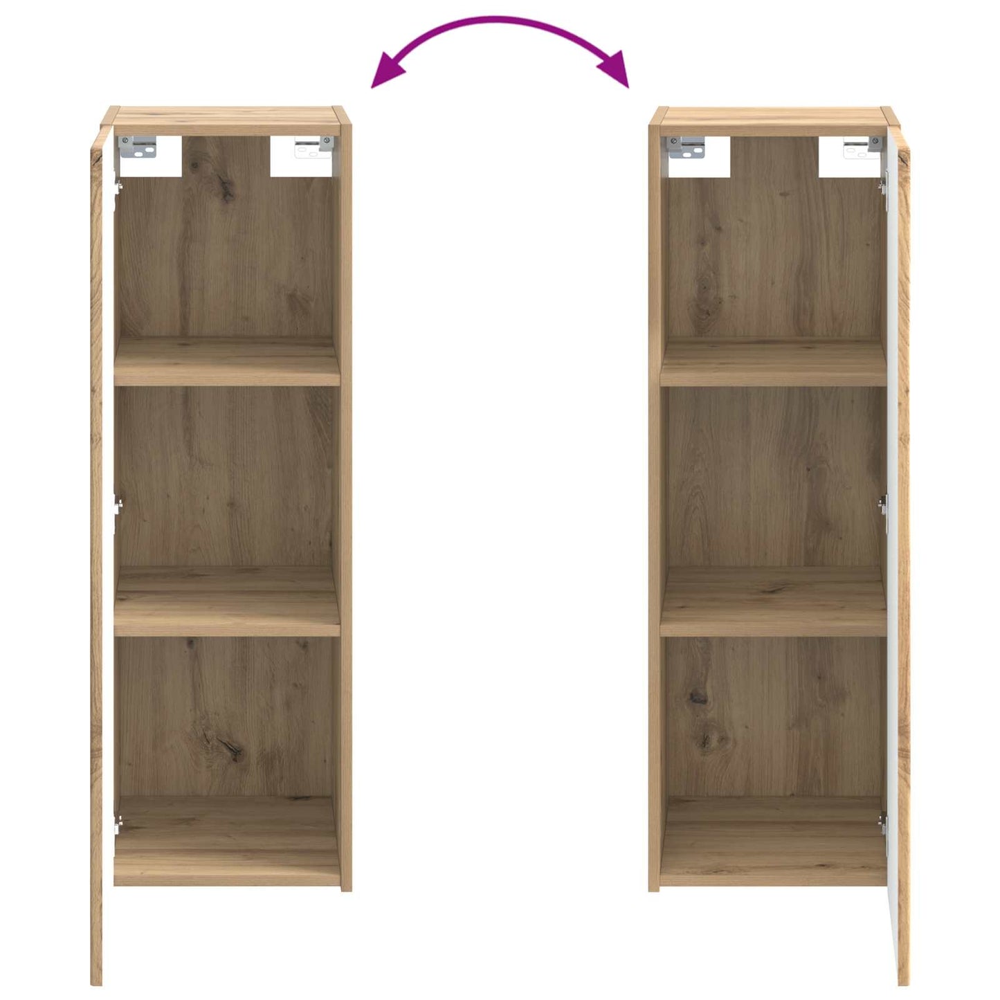 Bathroom Furniture Set 5 pcs Artisan Oak 33 x 34.5 x 100 cm