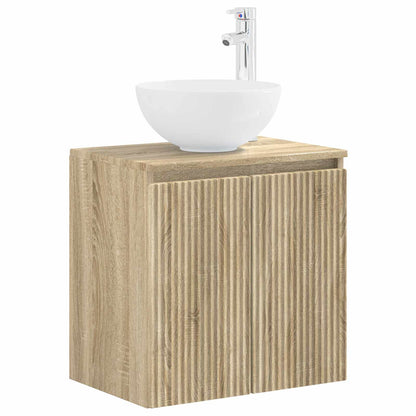 Bathroom Furniture Set 5 pcs Sonoma Oak 33 x 34.5 x 100 cm