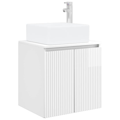 Bathroom Furniture Set 5 pcs High Gloss White