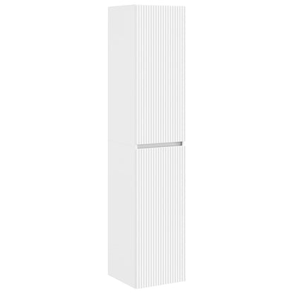 Bathroom Furniture Set 5 pcs White 33 x 34.5 x 160 cm