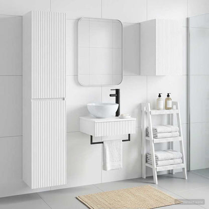 Bathroom Furniture Set 3 pcs High Gloss White