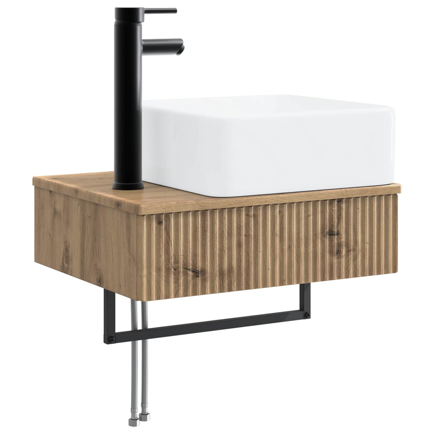 Bathroom Furniture Set 3 pcs Artisan Oak 33 x 34.5 x 160 cm