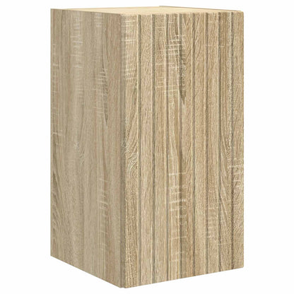 Bathroom Furniture Set 3 pcs Sonoma Oak 33 x 34.5 x 160 cm