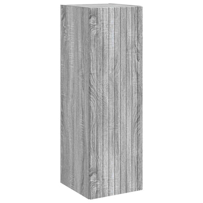 Bathroom Furniture Set 3 pcs Grey Sonoma 33 x 34.5 x 160 cm