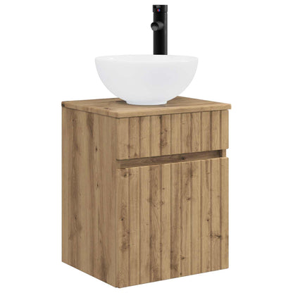 Bathroom Furniture Set 3 pcs Artisan Oak 33 x 34.5 x 160 cm