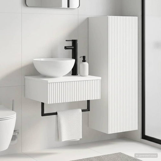 Bathroom Furniture Set 2 pcs White 33 x 34.5 x 100 cm