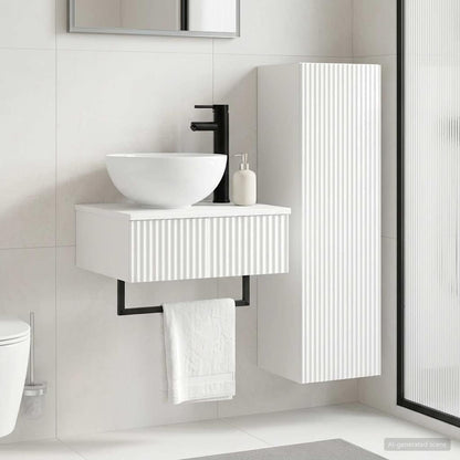 Bathroom Furniture Set 2 pcs High Gloss White