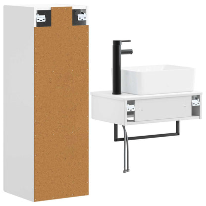 Bathroom Furniture Set 2 pcs White 33 x 34.5 x 100 cm