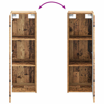 Bathroom Furniture Set 2 pcs Old Wood 33 x 34.5 x 100 cm
