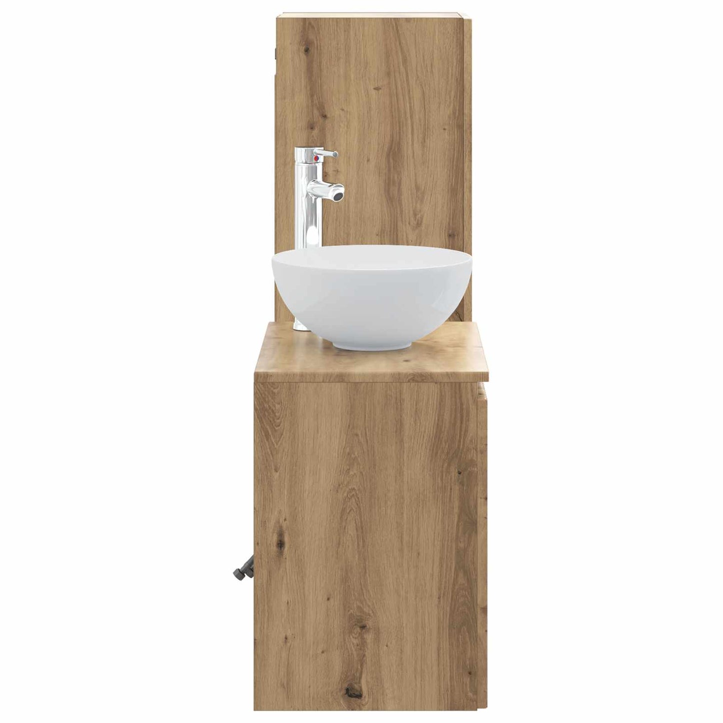 Bathroom Furniture Set 2 pcs Artisan Oak 33 x 34.5 x 100 cm