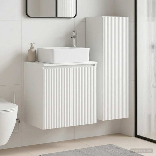 Bathroom Furniture Set 2 pcs White 33 x 34.5 x 100 cm