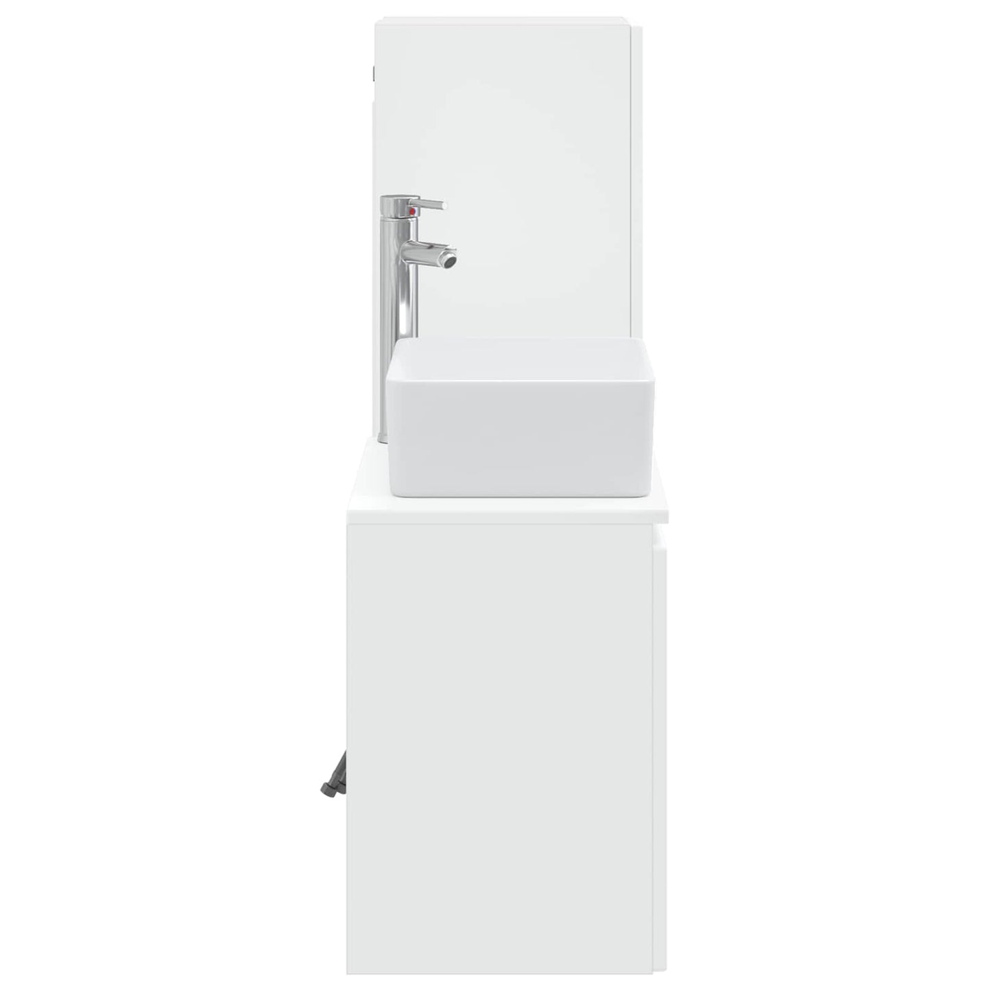 Bathroom Furniture Set 2 pcs White 33 x 34.5 x 100 cm