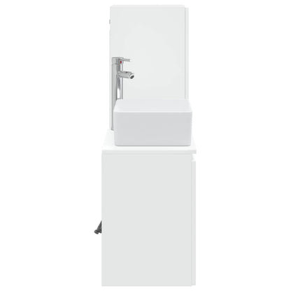 Bathroom Furniture Set 2 pcs White 33 x 34.5 x 100 cm