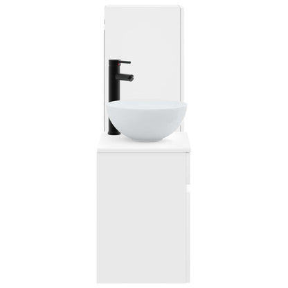 Bathroom Furniture Set 2 pcs White 33 x 34.5 x 100 cm