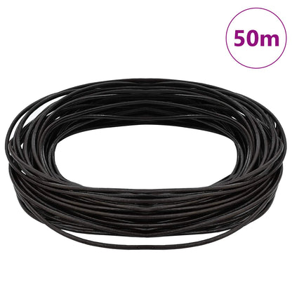 Leather Cord Dark Brown Ø1 mm x 50 m Leather