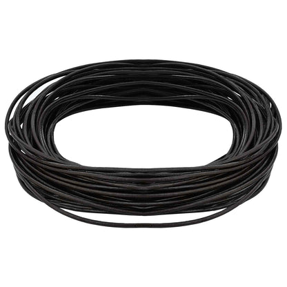 Leather Cord Dark Brown Ø1.5 mm x 5 m Leather