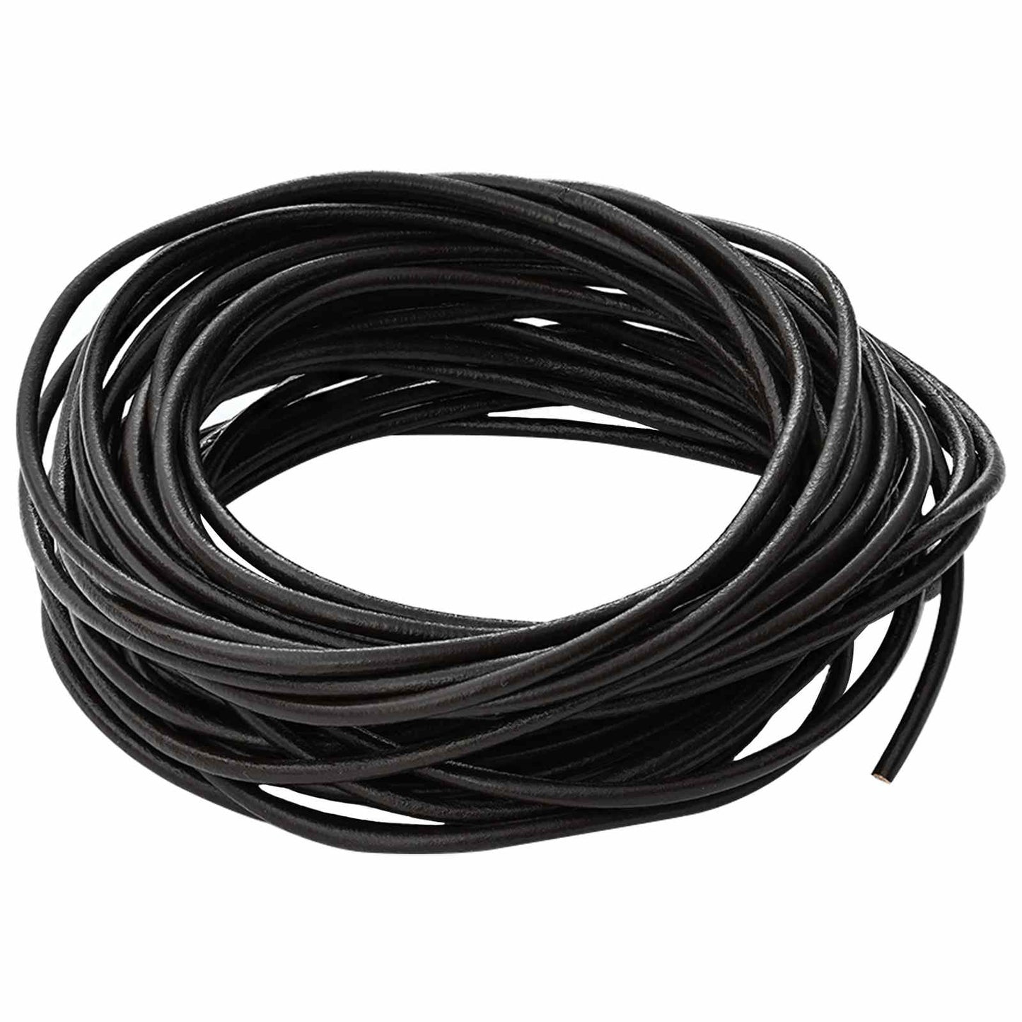 Leather Cord Dark Brown Ø2.5 mm x 50 m Leather