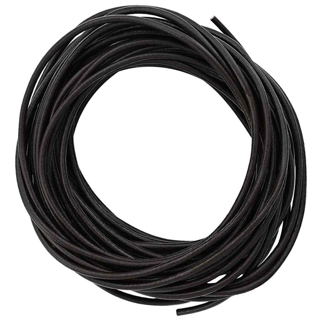 Leather Cord Dark Brown Ø3 mm x 50 m Leather