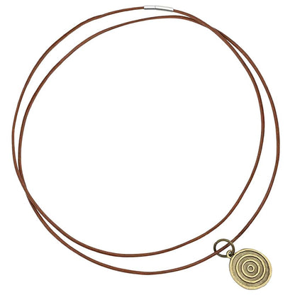Leather Cord Light Brown Ø1.5 mm x 5 m Leather