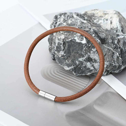 Leather Cord Light Brown Ø4 mm x 5 m Leather