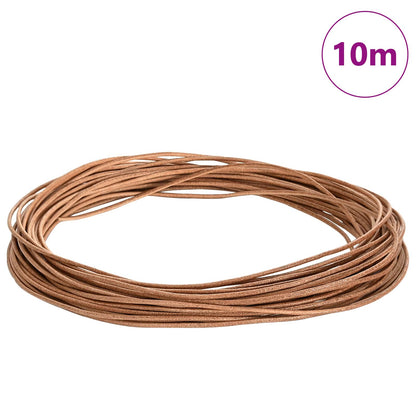 Leather Cord Brown Ø1.5 mm x 10 m Leather