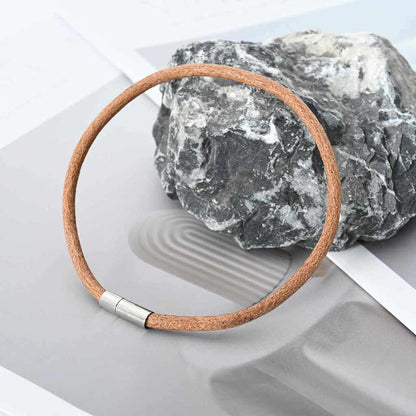 Leather Cord Brown Ø5 mm x 5 m Leather