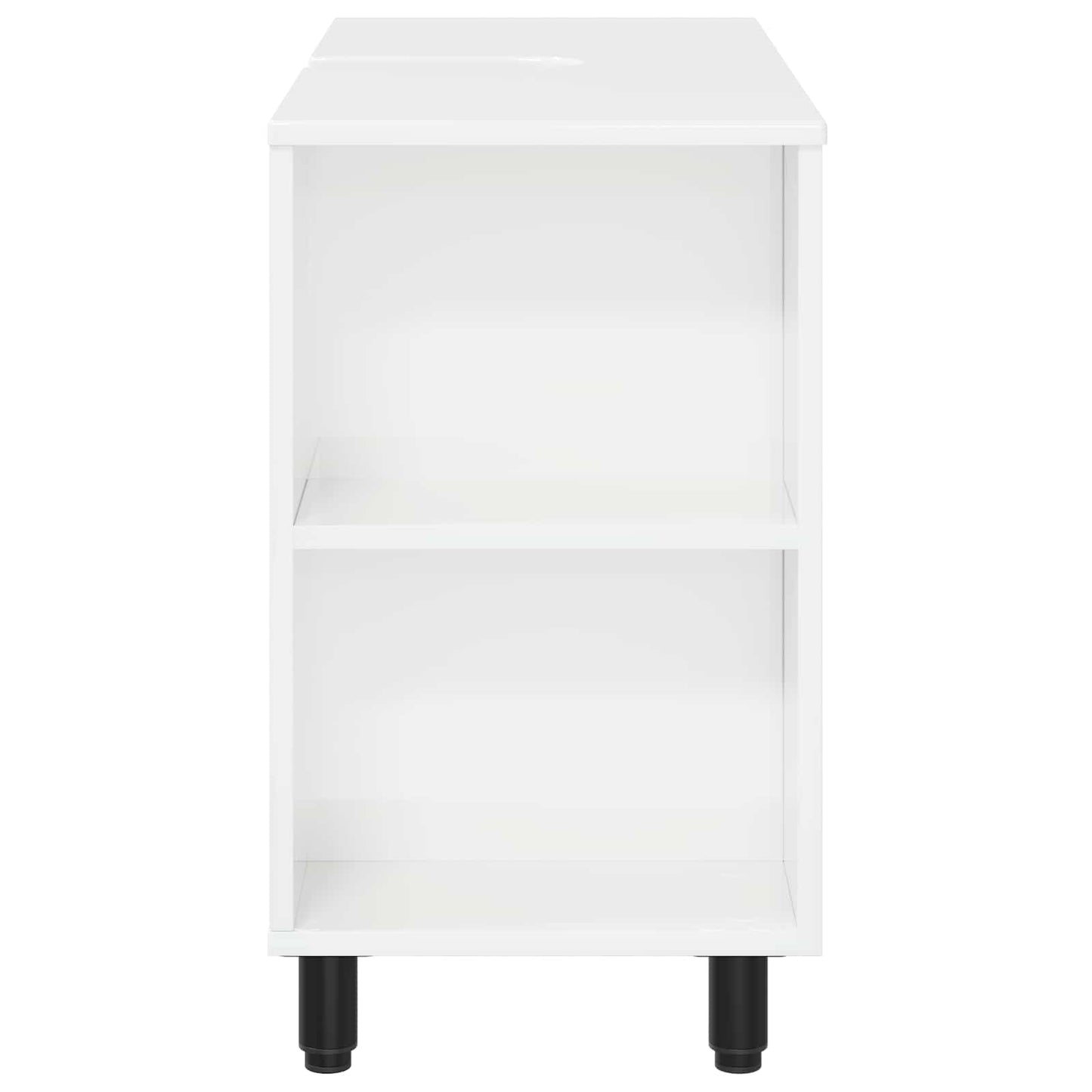 Bathroom Vanity Unit High Gloss White 80 x 35 x 60 cm