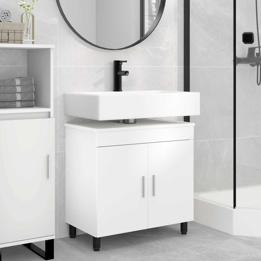 Bathroom Vanity Unit White 60 x 35 x 60 cm Engineered Wood