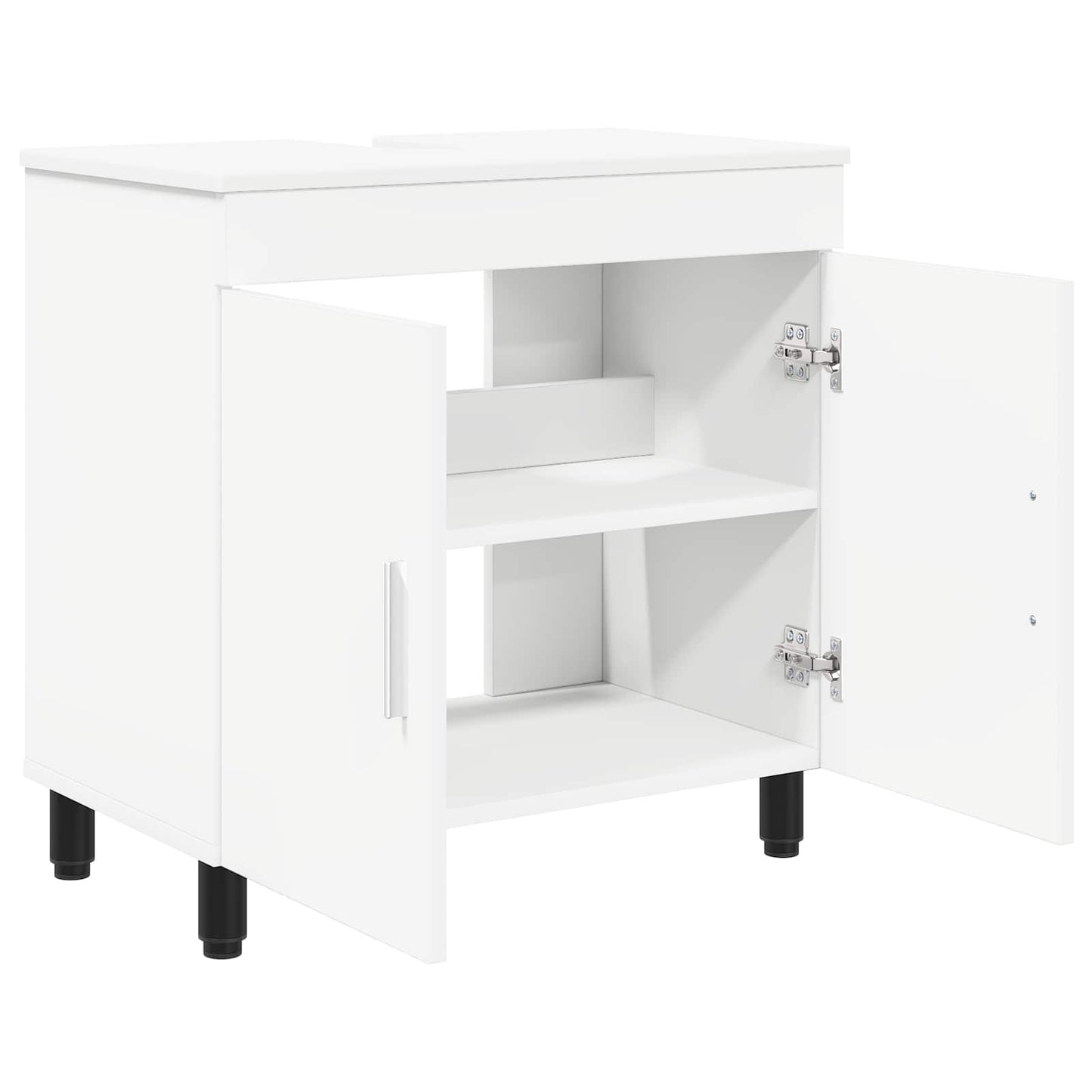Bathroom Vanity Unit White 60 x 35 x 60 cm Engineered Wood