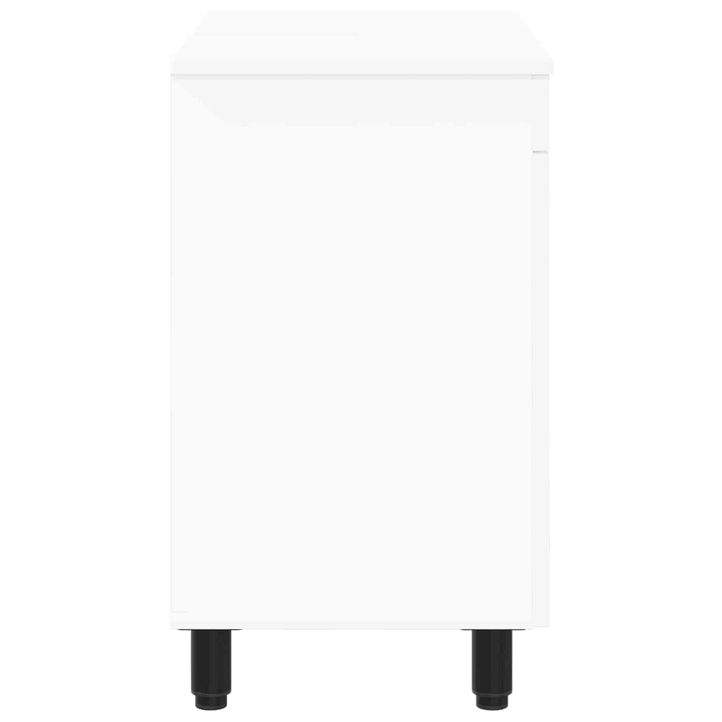 Bathroom Vanity Unit White 60 x 35 x 60 cm Engineered Wood