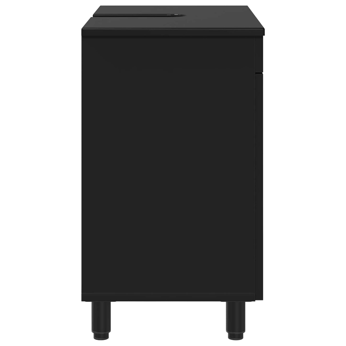 Bathroom Vanity Unit Black 60 x 35 x 60 cm Engineered Wood
