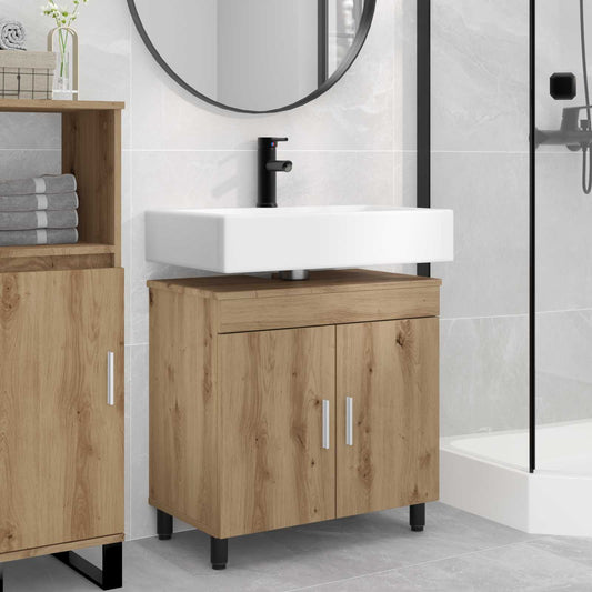 Bathroom Vanity Unit Artisan Oak 60 x 35 x 60 cm