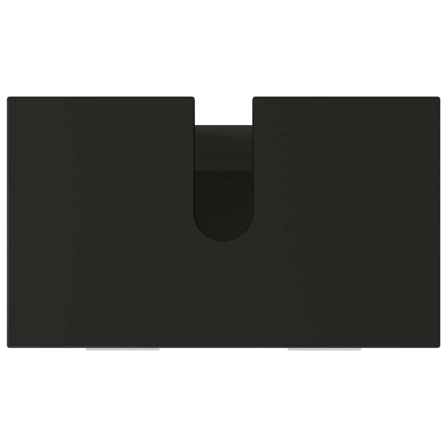 Bathroom Vanity Unit Black 60 x 35 x 60 cm Engineered Wood