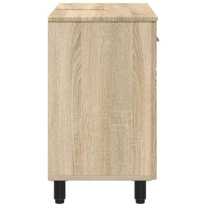 Bathroom Vanity Unit Sonoma Oak 60 x 35 x 60 cm Engineered Wood