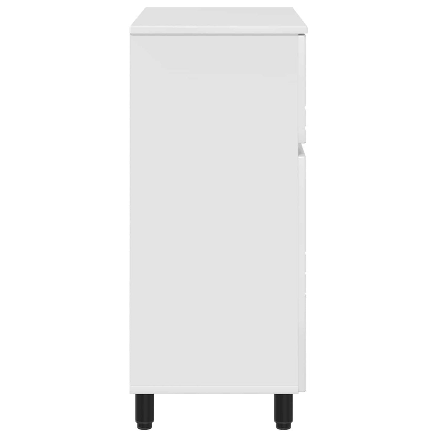 Bathroom Vanity Unit High Gloss White 60 x 35 x 80 cm
