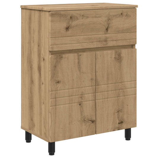 Bathroom Vanity Unit Artisan Oak 60 x 35 x 80 cm