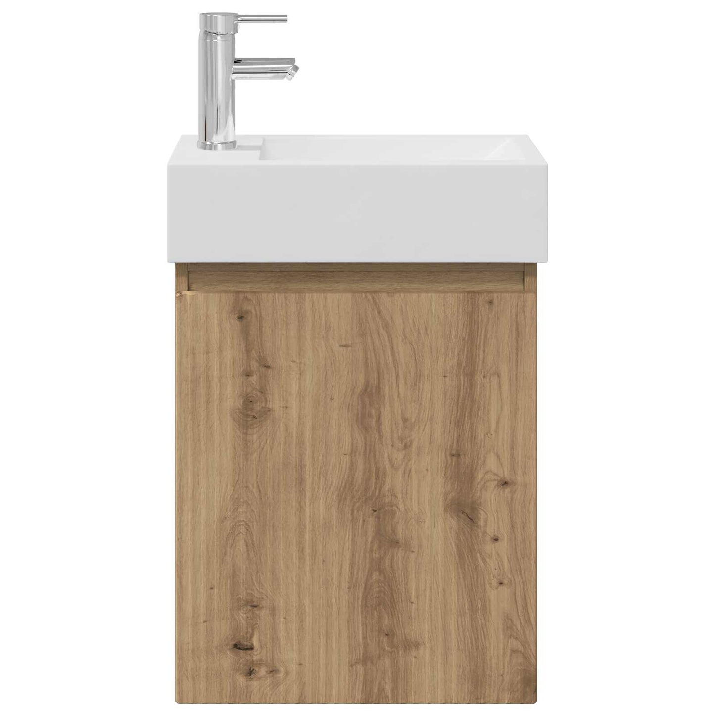 Bathroom Vanity Unit with Tap Artisan Oak 45.5 x 22.5 x 84 cm