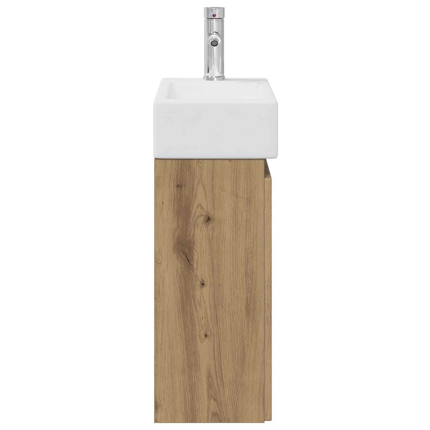 Bathroom Vanity Unit with Tap Artisan Oak 45.5 x 22.5 x 84 cm