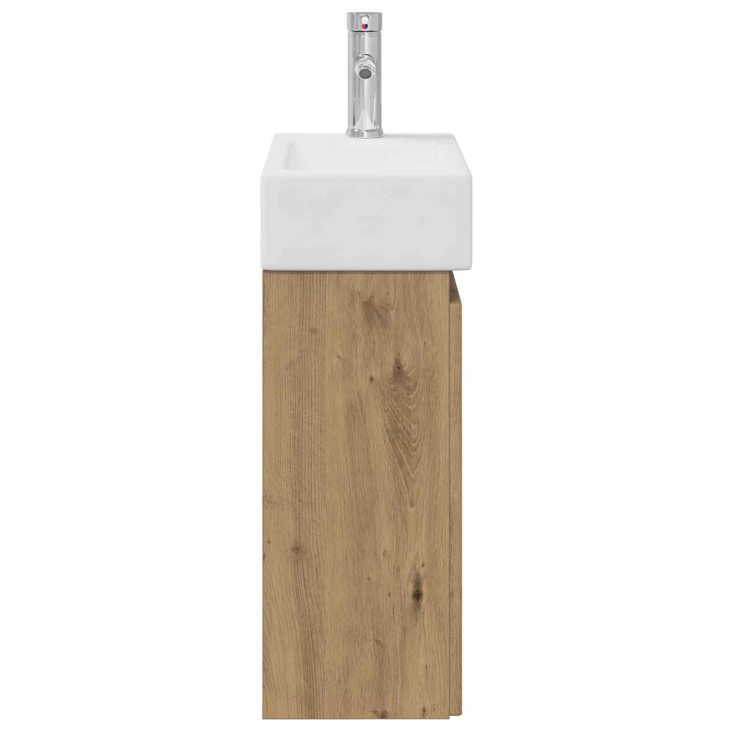 Bathroom Vanity Unit with Tap Artisan Oak 45.5 x 22.5 x 84 cm