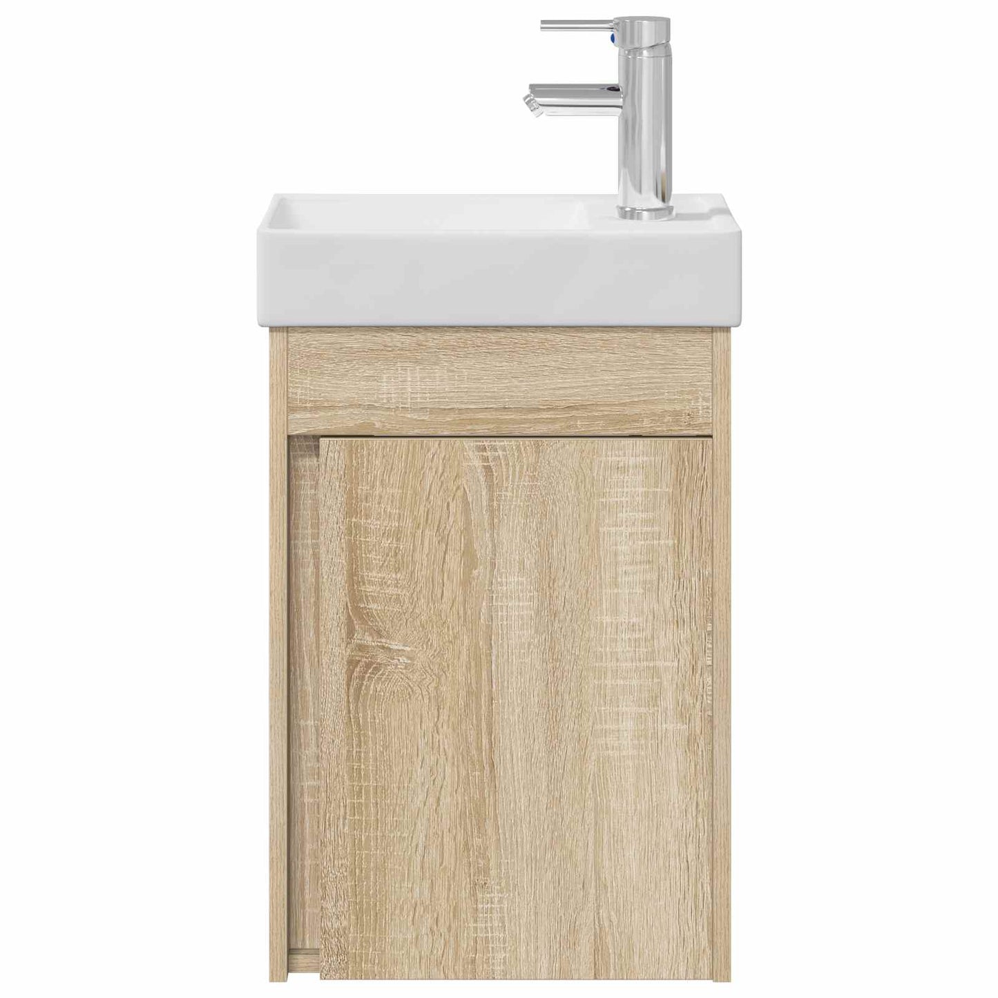 Bathroom Vanity Unit with Tap Sonoma Oak 40.5 x 22.5 x 62 cm